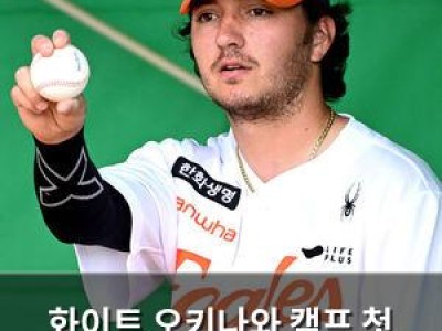 화이트 오키나와 캠프 첫 불펜피칭 소화했어
