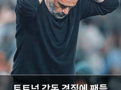 토트넘 감독 경질에 팬들 반응 극과 극