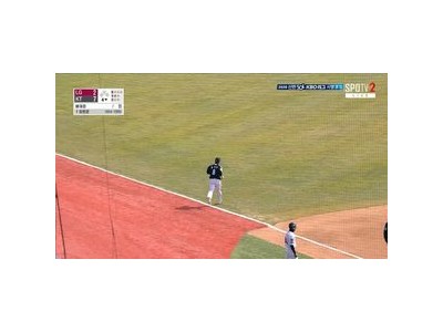 배재준 시범경기에서 끝내기 실책 논란