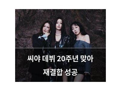 씨야 데뷔 20주년 맞아 재결합 성공