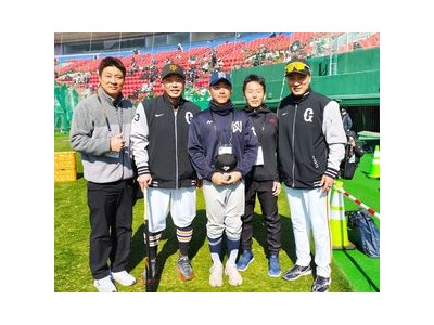 이승엽 요미우리 훈련장에서 감동적인 장면 포착