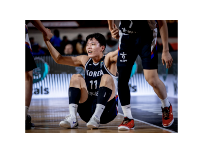 한국 U18 남자농구 호주에 63대79로 패배